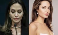 Angelina Jolie lộ nhan sắc thật già nua vì lão hóa khi chụp ảnh cận